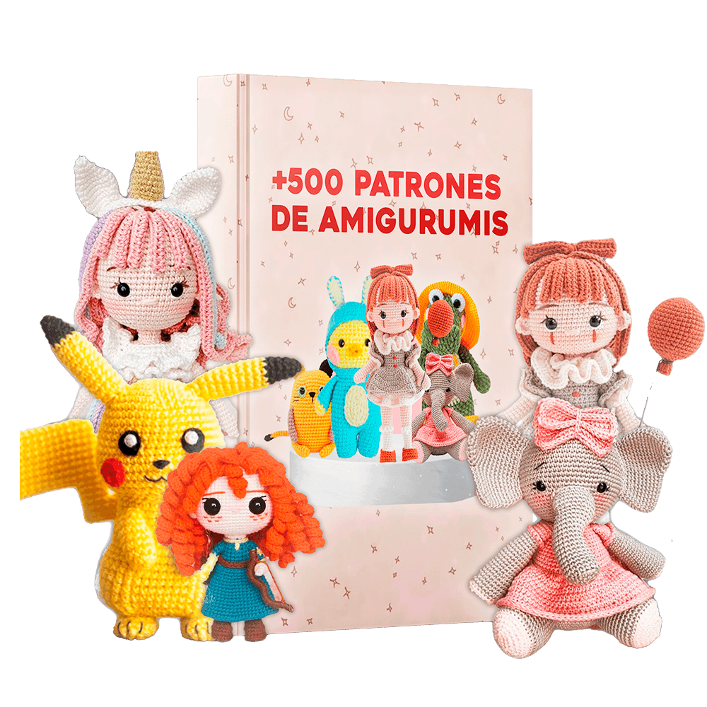 Libro De +500 Patrones Amigurumis