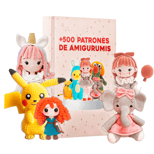 Libro De +500 Patrones Amigurumis